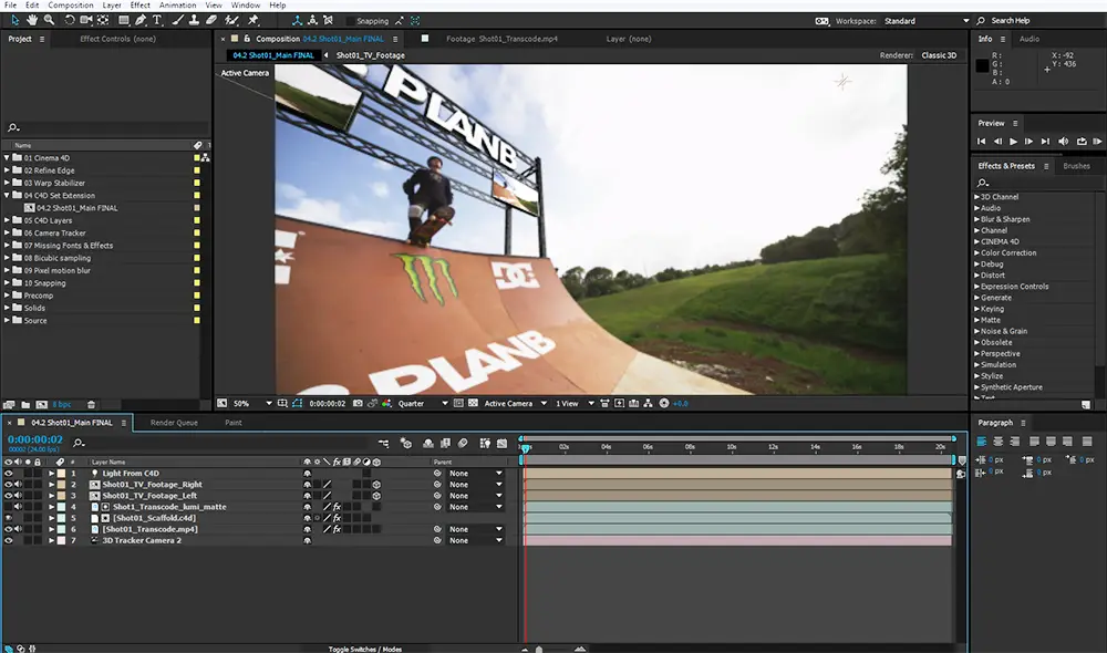 Video en After Effects